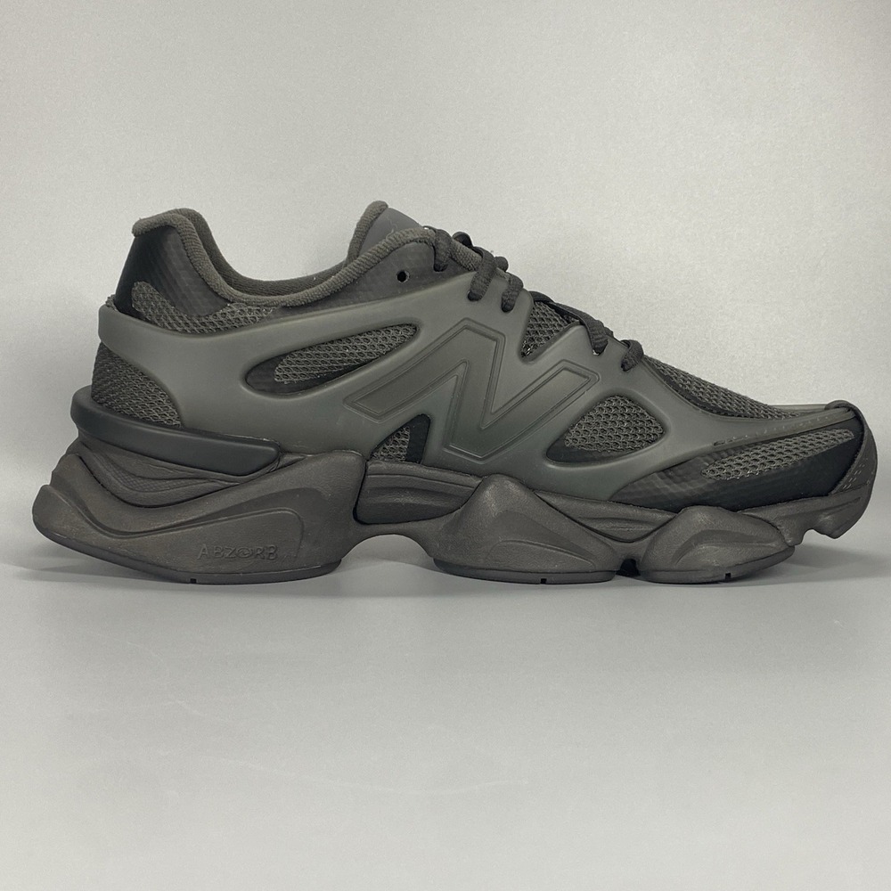 New Balance 9060 X Black Cement Mens 10.5 Womens 12 U9060IAA Shoes New With Box - Picture 8 of 12